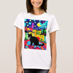 Camiseta El gato negro 3