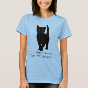 Camiseta El gato negro, atrapa vuelta del neutro la ÚNICA