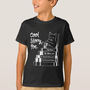 Camiseta El gato negro Edgar Allan Poe