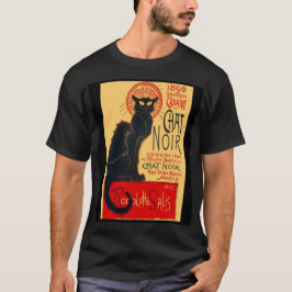 Camiseta El gato negro, Le Chat Noir, el arte