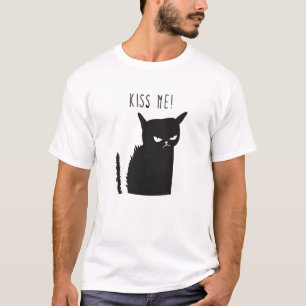 Camiseta El gato negro me besa