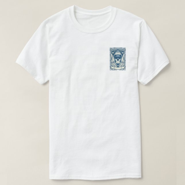Camiseta El Gato Negro - Tee gráfico para gato de  (Diseño del anverso)