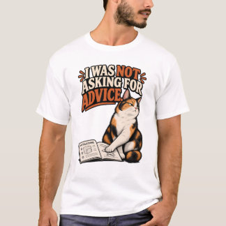 Camiseta El gato no pidió consejo