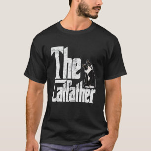Camiseta El Gato Padre Gato Padre Mafia Bigotes Macho Papá