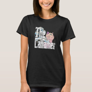 Camiseta El Gato Padre Mafioso Bigotes Macho Papá