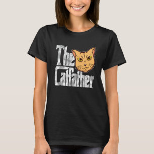 Camiseta El Gato Padre Mafioso Bigotes Macho Papá