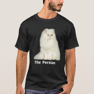 Camiseta El gato persa uno de los gatos más populares en