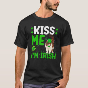 Camiseta El gato que me besa soy el gato irlandés del Himal