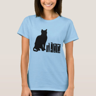 Camiseta El gato sabio - gatos y libros