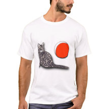 El gato se encuentra con la luna llena