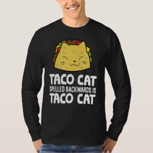 Camiseta El gato Taco Spelado Hacia Atrás Es El Gato Taco