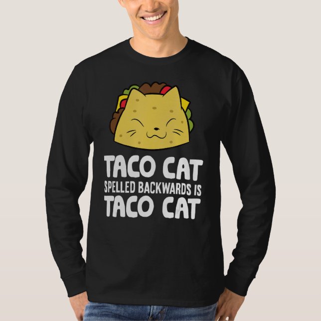 Camiseta El gato Taco Spelado Hacia Atrás Es El Gato Taco (Anverso)