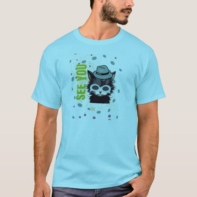 Camiseta El gato te ve (Anverso)
