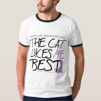 Camiseta El gato tiene gusto de mí mejor