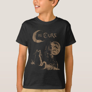 Camiseta El Gato Vintage Cure Moon Funny El Amante De La Cu