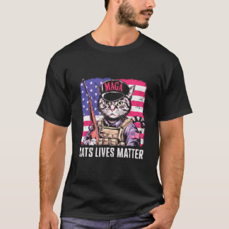 Camiseta El gato vive
