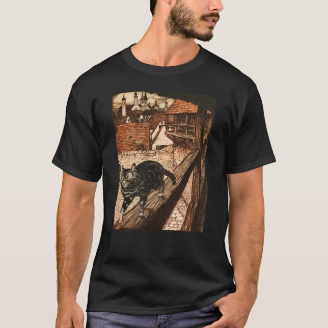 Camiseta El gato y el ratón en sociedad (Anverso)