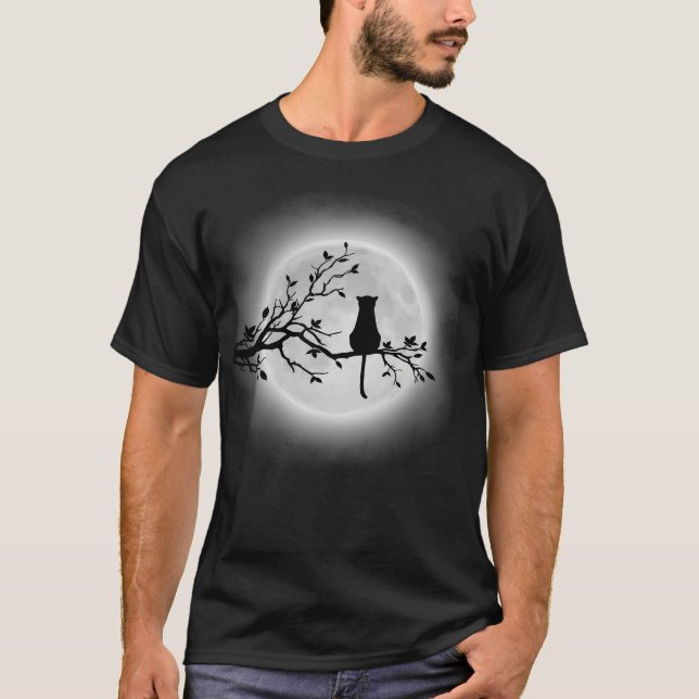 Camiseta El Gato Y La Luna (Anverso)