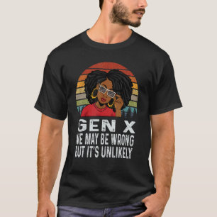 Camiseta El General X Melanin Africano Negro puede estar eq