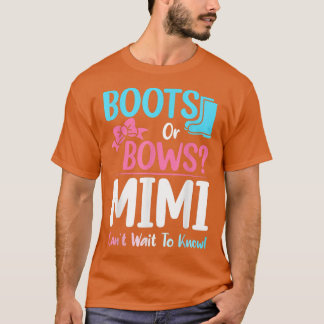 Camiseta El género de Boots o Bows Mimi revela el anuncio d
