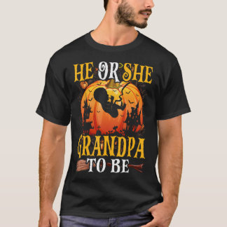 Camiseta El género de Halloween revela que él o ella es el