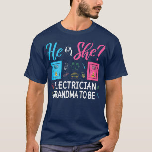 Camiseta El Género De La Mujer Revela Que Es Electrista De 