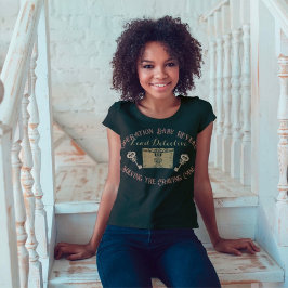 Camiseta El género de la sala de escape revela que la madre