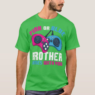 Camiseta El Género De Los Hombres Jugadores Revelan Juego D