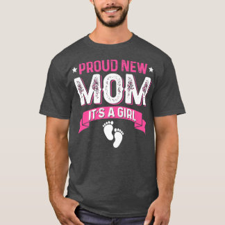 Camiseta El género de una familia divertida revela a una nu