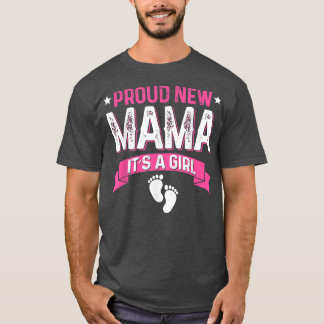Camiseta El género de una familia divertida revela a una nu
