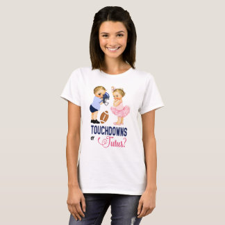 Camiseta El género del bebé de los momentos del aterrizaje