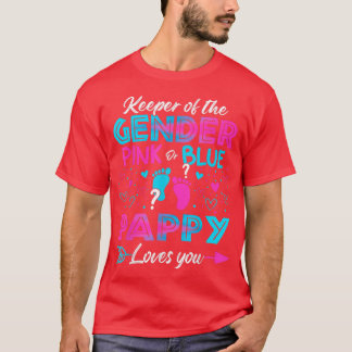 Camiseta El Género Del Bebé Revela Ducha De Papel Rosa O Az