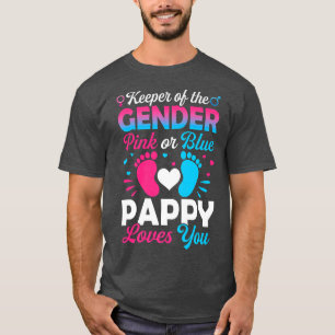 Camiseta El Género Del Bebé Revela Ducha De Papel Rosa O Az