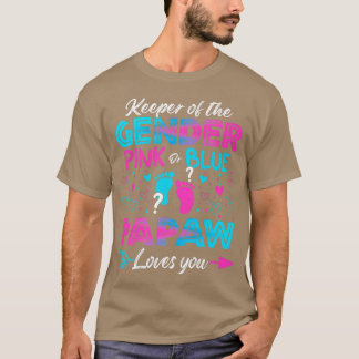 Camiseta El Género Del Bebé Revela Ducha Rosa O Amas De Pap