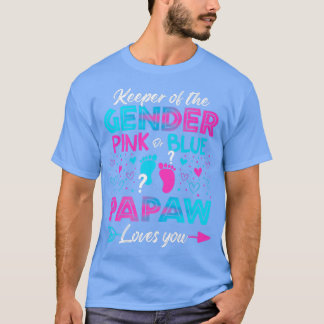 Camiseta El Género Del Bebé Revela Ducha Rosa O Amas De Pap
