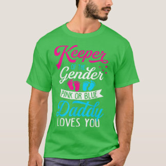 Camiseta El Género Del Bebé Revela Ducha Rosa O Azul Ama A 