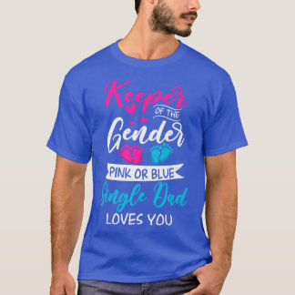 Camiseta El Género Del Bebé Revela Ducha Rosa O Azul Papá S
