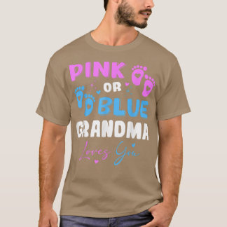 Camiseta El género del bebé revela la abuela