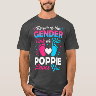 Camiseta El Género Del Bebé Revela La Ducha Con Amor Poppie