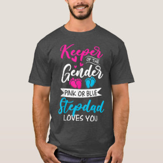 Camiseta El Género Del Bebé Revela La Ducha Rosa O Azul Est
