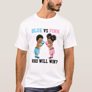 Camiseta El género del chica del muchacho de bebés del