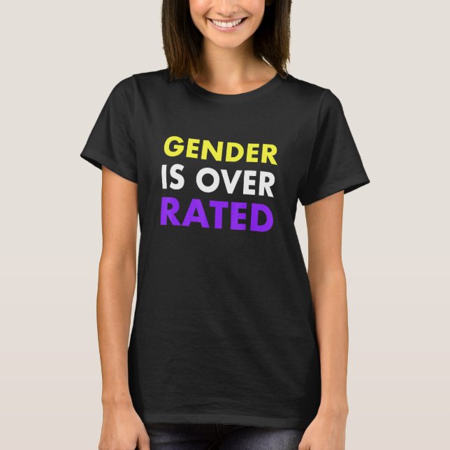 Camiseta El género es sobre no binario (Anverso)