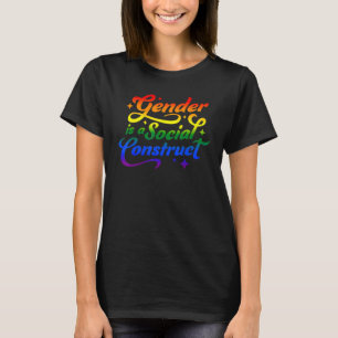 Camiseta El Género Es Un Constructo Social Transgénero No B