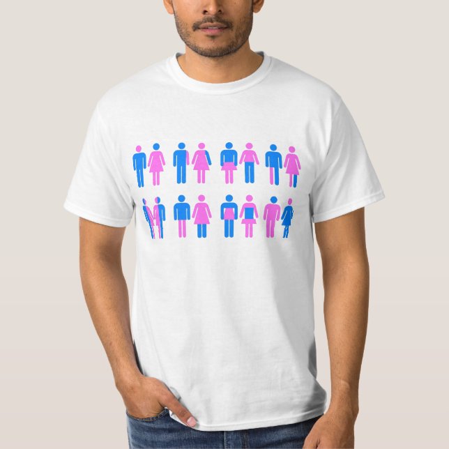 Camiseta El género es un espectro (Anverso)