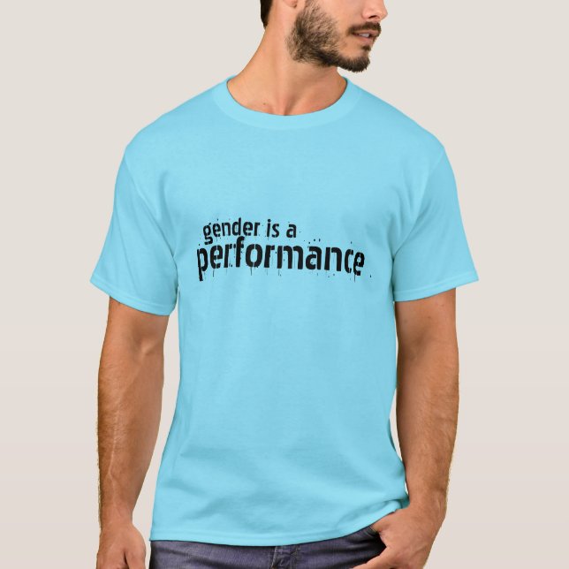 Camiseta El género es un funcionamiento (Anverso)