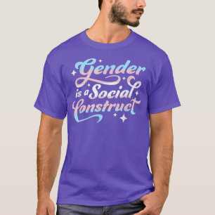 Camiseta El género es una construcción social transgénero n