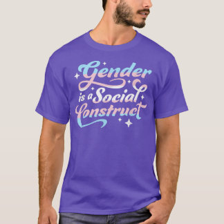 Camiseta El género es una construcción social transgénero n
