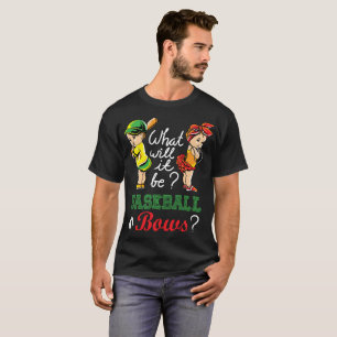 Camiseta El género lindo del béisbol o de los arcos revel