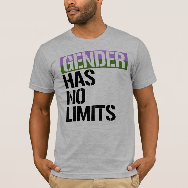 Camiseta - El género no tiene ningún límite - - las (Anverso)