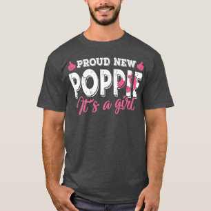 Camiseta El género retro revela el nuevo poppie orgulloso d